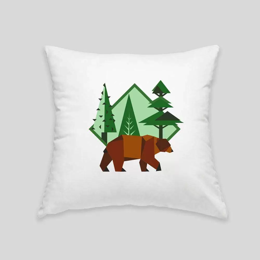 Brown bear cushion Studio Design - 2