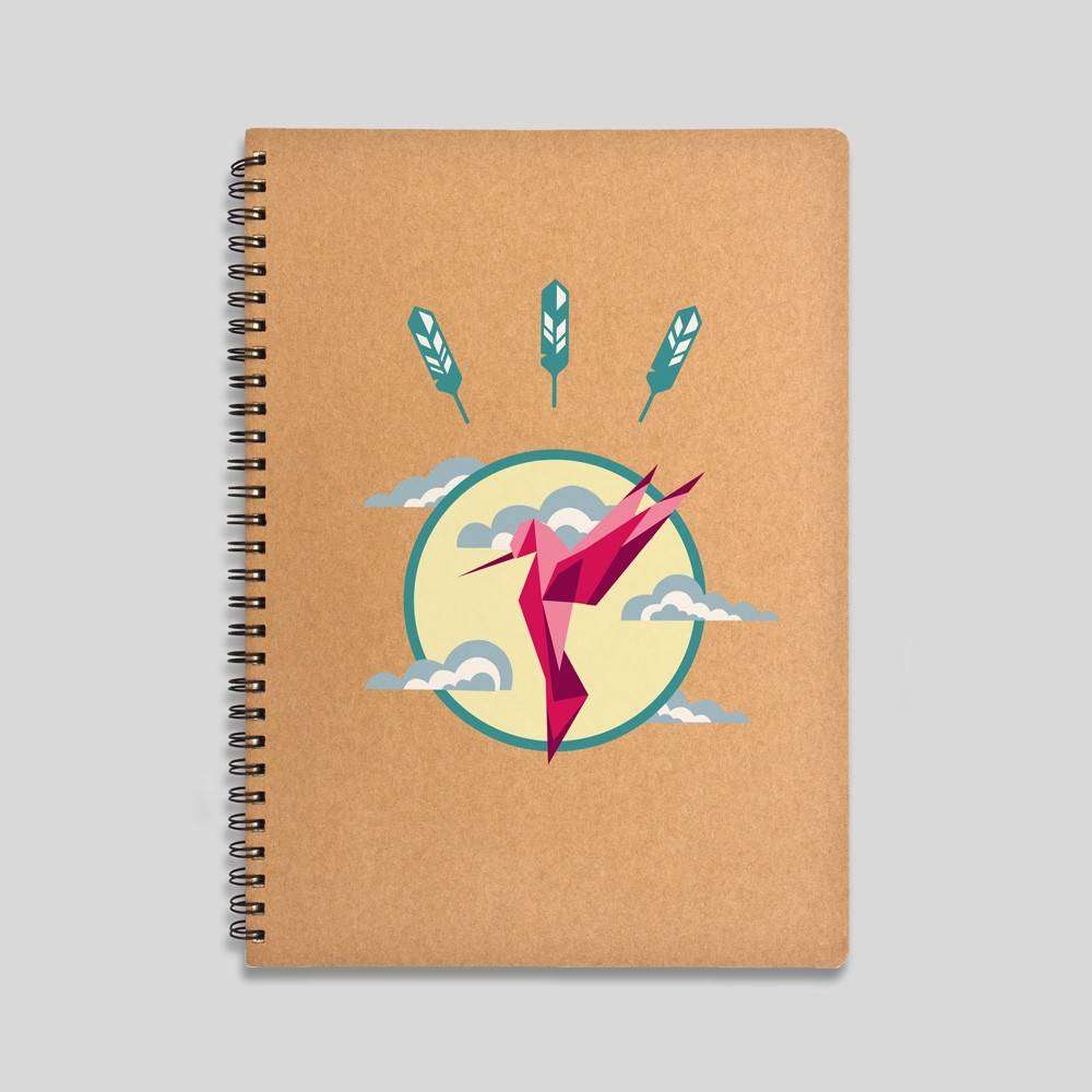 Hummingbird notebook Graphic Corner - 1